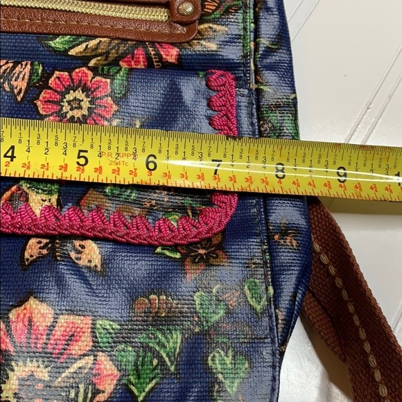 Sakroots Blue Floral Crossbody Bag - Picture 8 of 10